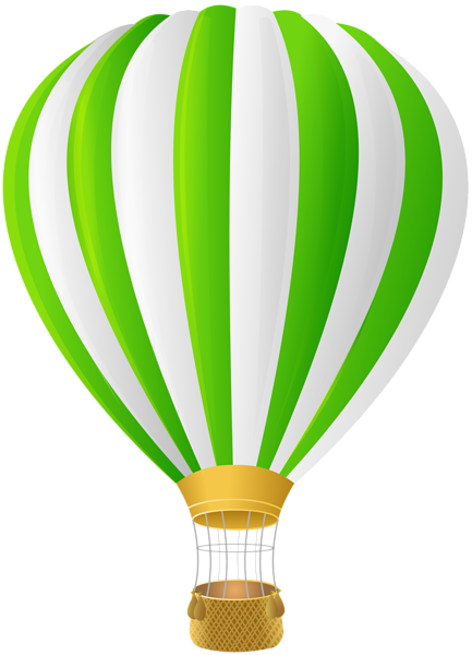 This png image - Green Hot Air Balloon Transparent PNG Clip Art, is available for free download