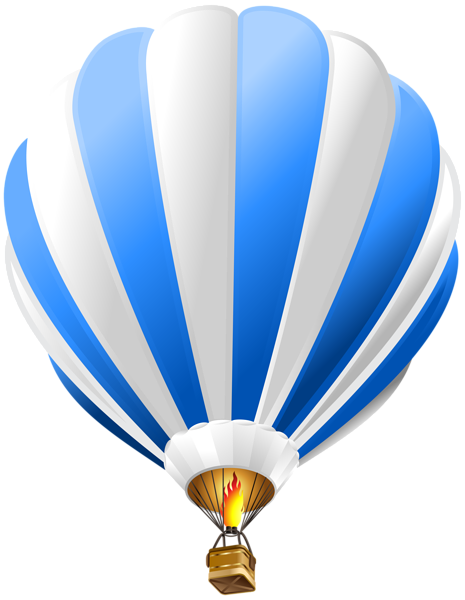 This png image - Hot Air Balloon Blue Transparent PNG Clip Art Image, is available for free download