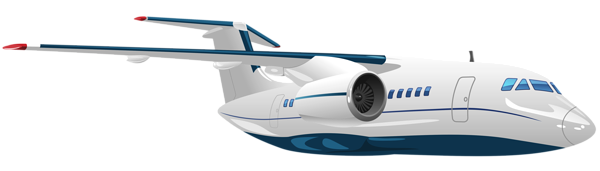 This png image - Plane Transparent Vector Clipart, is available for free download