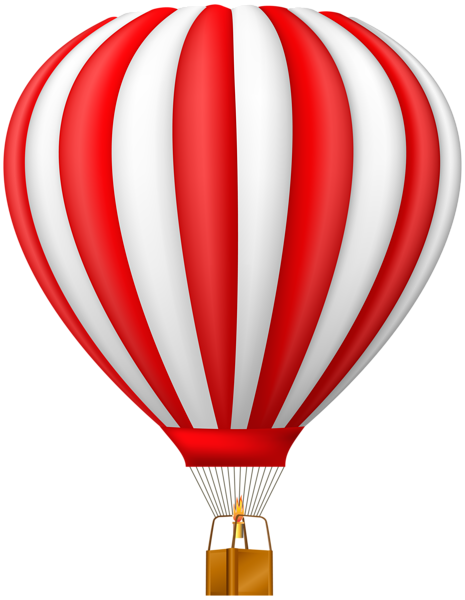 This png image - Red Hot Air Balloon Transparent PNG Clip Art, is available for free download