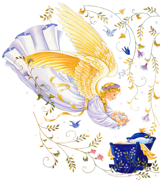 Angel with Baby PNG Picture | Gallery Yopriceville - High-Quality