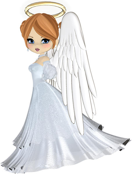 Beautiful White Angel PNG Clipart | Gallery Yopriceville - High-Quality