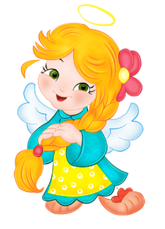 This png image - Cute Angel Girl Clipart, is available for free download