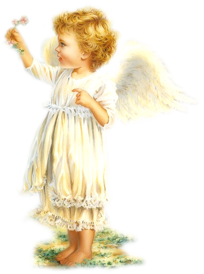 This png image - Cute Little Girl Angel, is available for free download