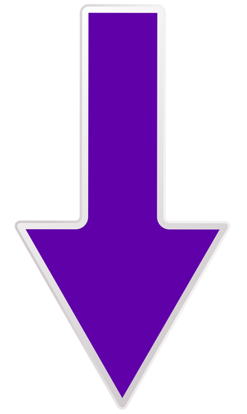 This png image - Arrow Purple Down Transparent PNG Clip Art Image, is available for free download