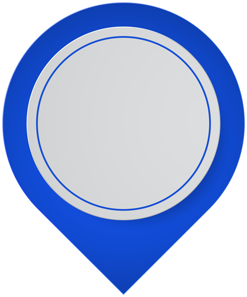 This png image - Location Tag Blue Transparent Image, is available for free download