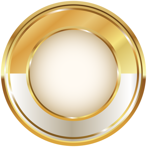 This png image - Gold Badge PNG Transparent Image, is available for free download