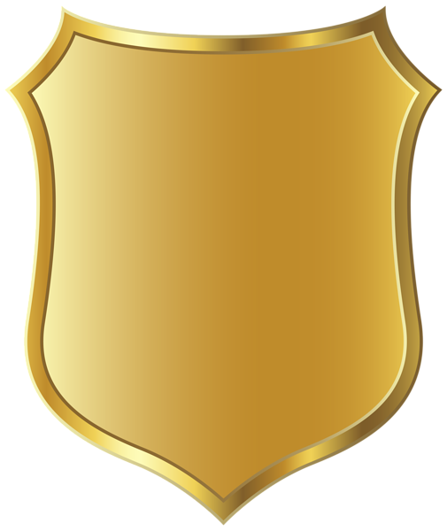 This png image - Gold Badge Template Clipart Picture, is available for free download