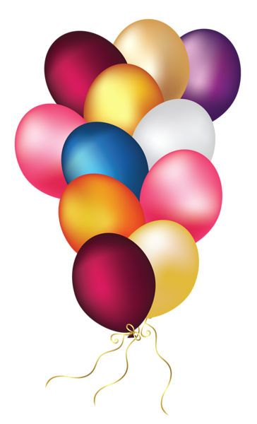 This png image - Colorful Balloons Transparent PNG Clipart, is available for free download