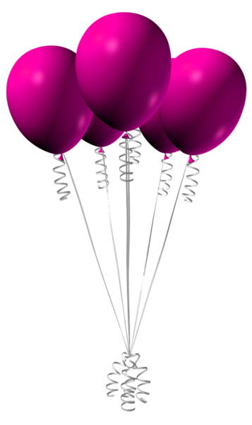 This png image - Pink Balloons PNG Clipart Image, is available for free download