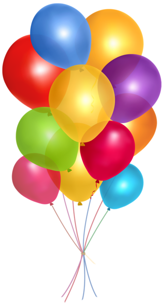 This png image - Transparent Multicolor Balloons PNG Clipart Picture, is available for free download