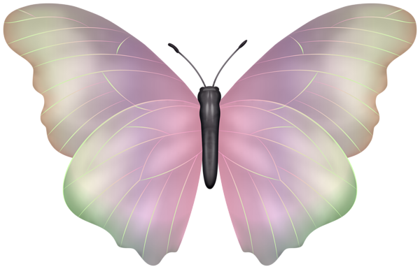 This png image - Butterfly Soft Pink Clipart Image, is available for free download