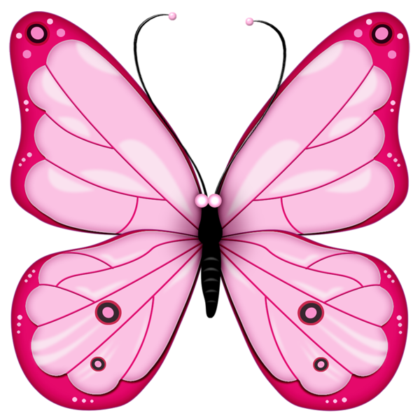 This png image - Pink Transparent Butterfly Clipart, is available for free download