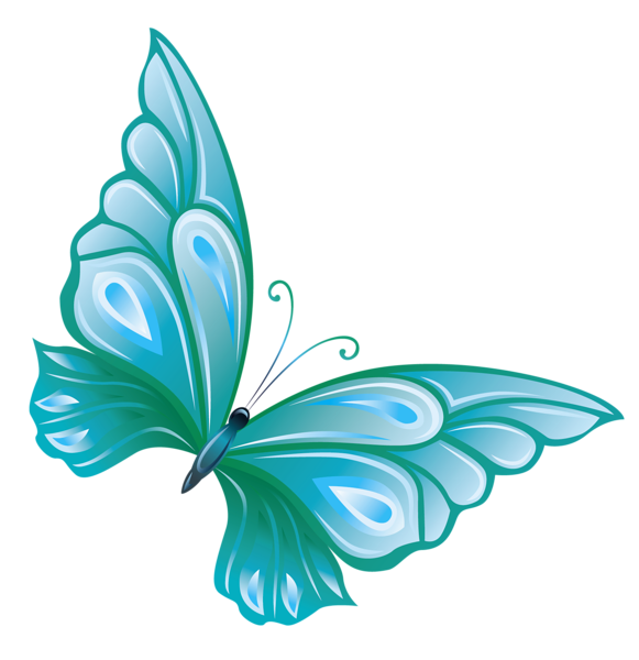 This png image - Transparent Blue Butterfly PNG Clipart, is available for free download