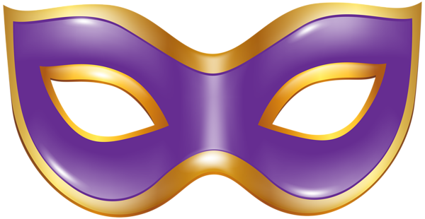 This png image - Carnival Mask Purple Transparent PNG Clip Art Image, is available for free download