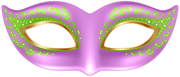 This png image - Pink Mask Transparent PNG Clip Art Image, is available for free download