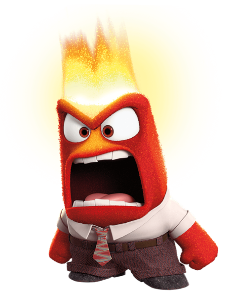This png image - Anger Inside Out Transparent PNG Clip Art Image, is available for free download