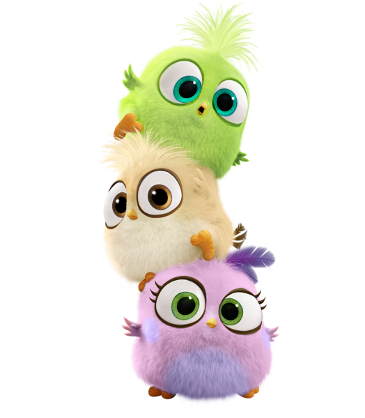Angry Birds Movie Bird Hatchlings PNG Transparent Image
