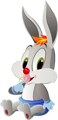 This png image - Baby Bunny Cartoon Free PNG Picture Clipart, is available for free download