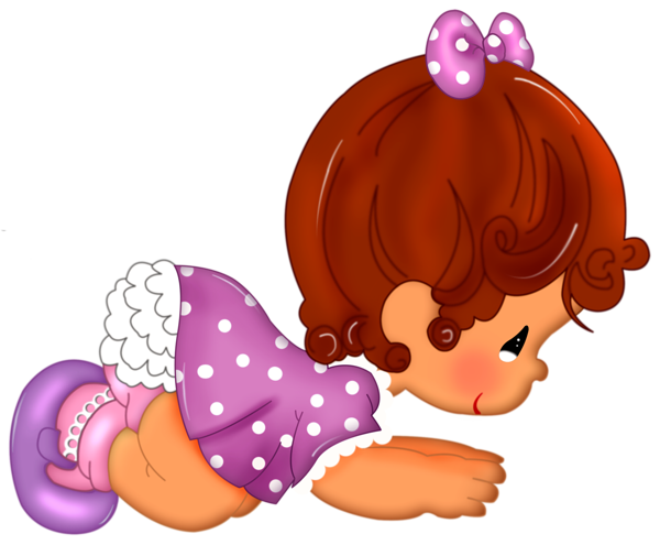 This png image - Baby Girl Cartoon Free Clipart, is available for free download