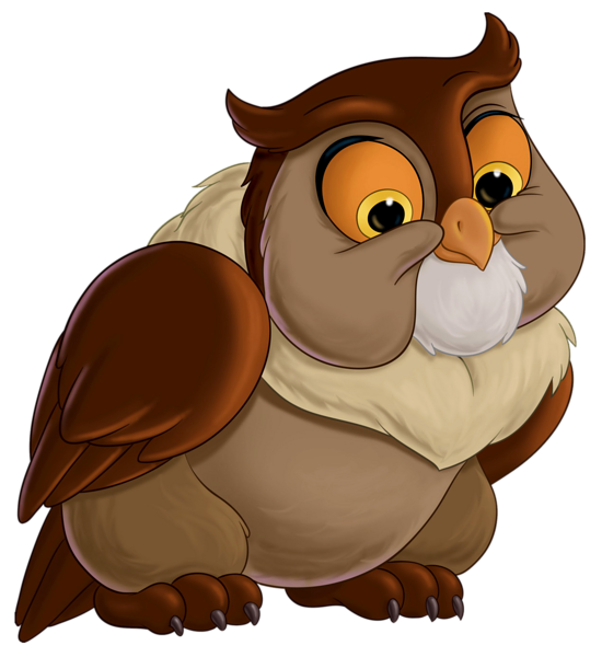 This png image - Bambi Friend Owl Transparent PNG Clip Art Image, is available for free download