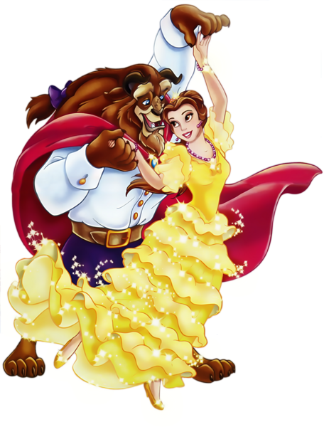 Beauty and the Beast PNG Picture Clipart