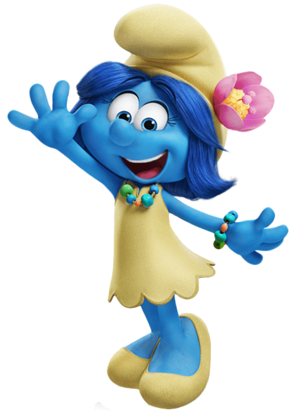 This png image - Blossom Smurfs The Lost Village Transparent PNG Image, is available for free download