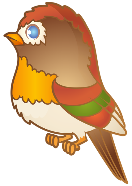 This png image - Brown Cartoon Bird PNG Transparent Image, is available for free download