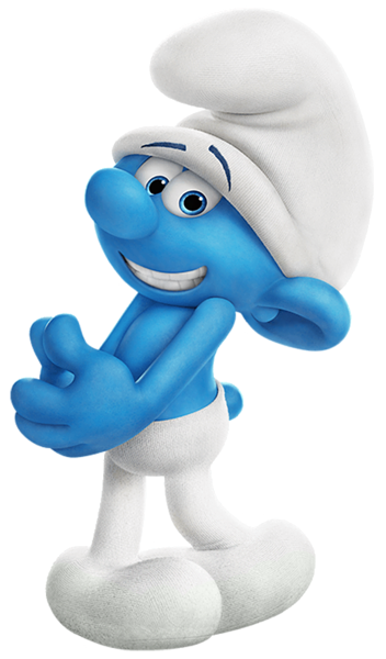 Clumsy Smurfs The Lost Village Transparent PNG Image