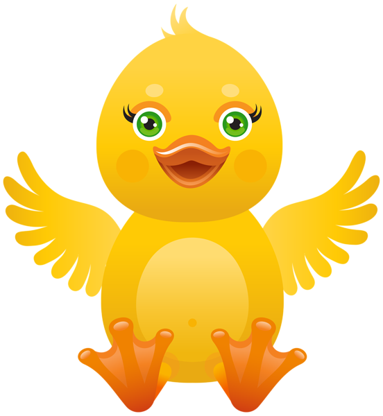 This png image - Cute Duck Transparent PNG Clipart, is available for free download