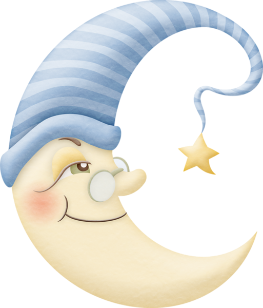 This png image - Cute Moon Clipart, is available for free download