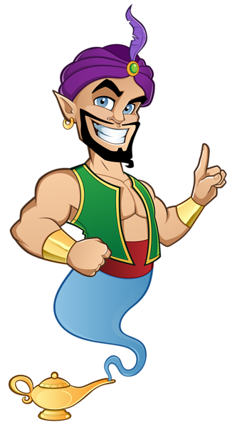 This png image - Genie PNG Clipart Image, is available for free download