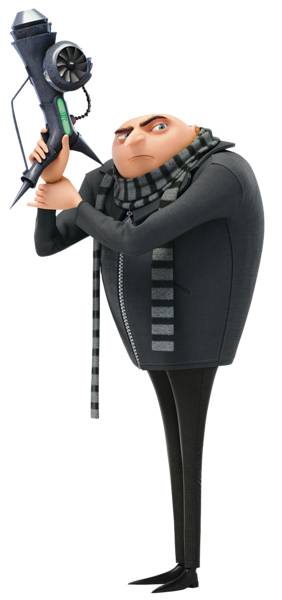 This png image - Gru Despicable Me PNG Clip Art Image, is available for free download