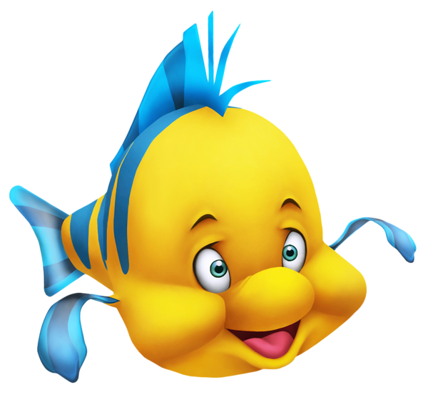 This png image - Little Mermaid FlounderPNG Clipart Picture, is available for free download
