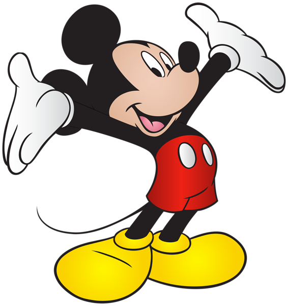 transparent mickey mouse clipart - photo #1