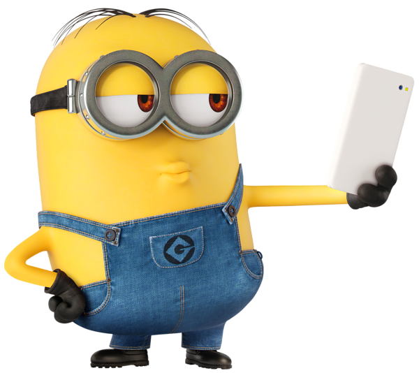 This png image - Minion Selfie Large Transparent Image, is available for free download