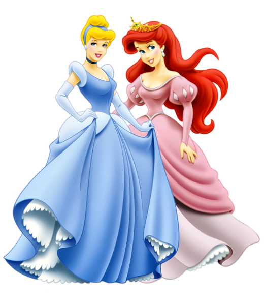 This png image - Princess Ariel and Cinderella Clipart, is available for free download