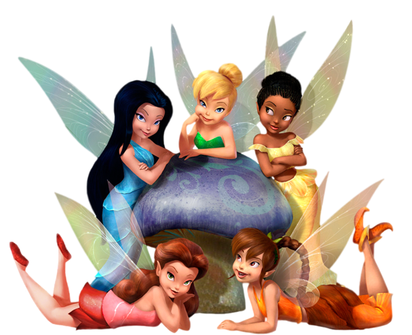 Tinkerbell and Disney Fairies PNG Clipart