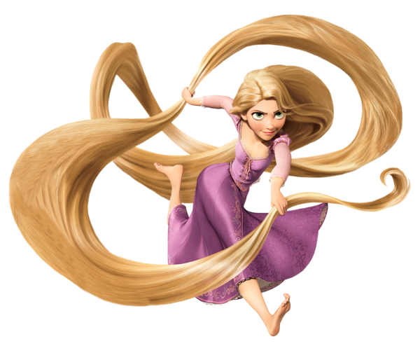 This png image - Transparent Rapunzel PNG Clipart, is available for free download