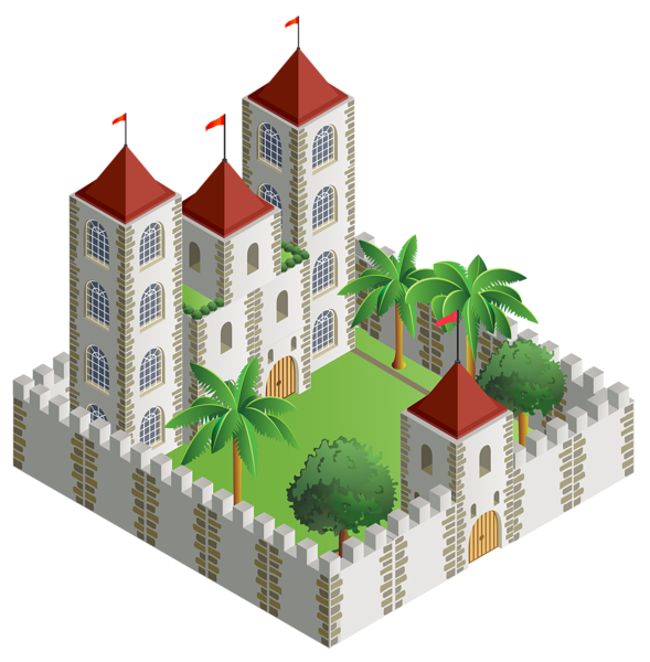 This png image - 3D Castle Castle PNG Clipart Image, is available for free download