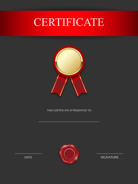 black certificate