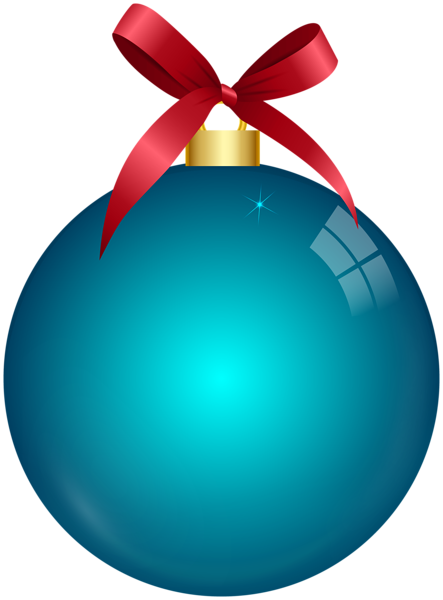 This png image - Blue Clear Christmas Ball PNG Clipart, is available for free download