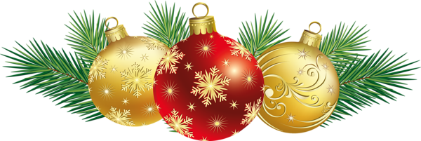 This png image - Christmas Balls Decoration PNG Clipart, is available for free download
