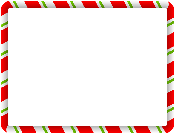 This png image - Christmas Border Green Red PNG Clipart Image, is available for free download
