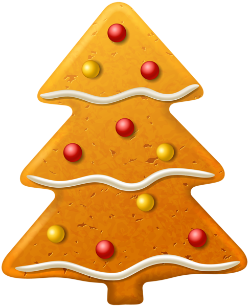 Christmas Cookie Tree PNG Clipart Image | Gallery Yopriceville - High-Quality Images and ...