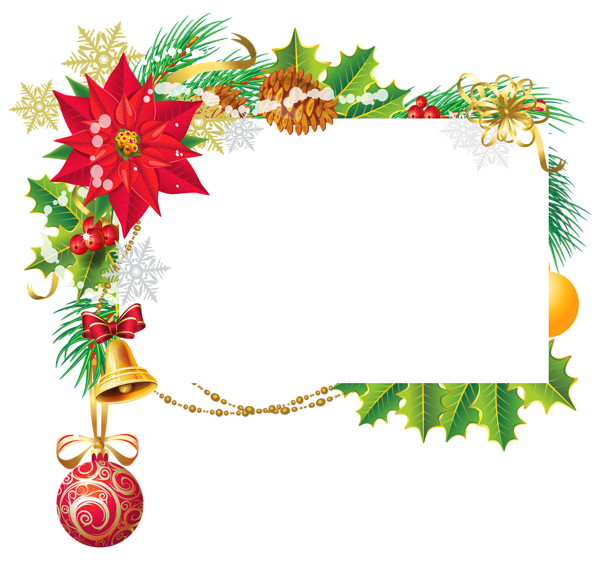 This png image - Christmas Deco Blank PNG Clipart, is available for free download