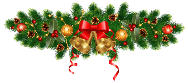 This png image - Christmas Golden Bells and Ornaments Decoration PNG Clipart Image, is available for free download