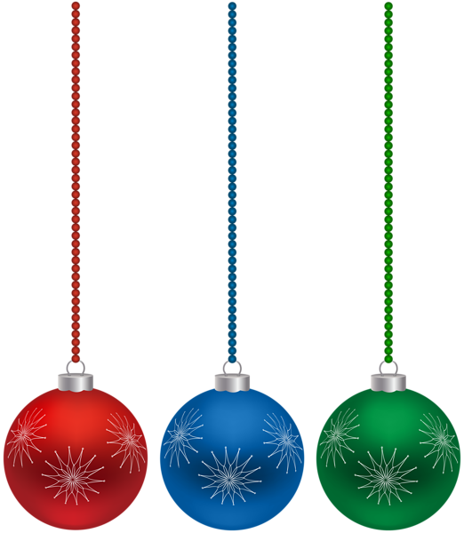 This png image - Christmas Hanging Balls Transparent Image, is available for free download