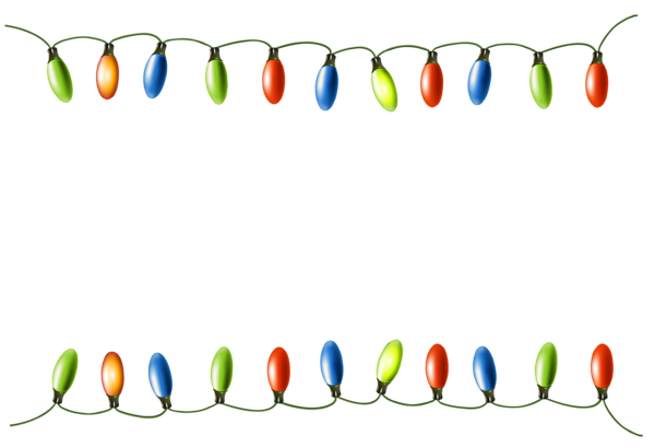 This png image - Christmas Lights PNG Clipart Image, is available for free download