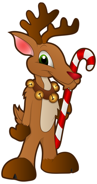 free christmas reindeer clipart - photo #44